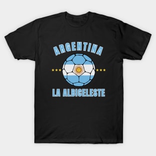 Argentina Football Ball T-Shirt